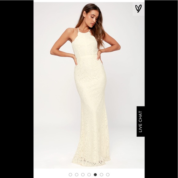 BRAND NEW! ZENITH CREAM LACE MAXI DRESS - Picture 4 of 4